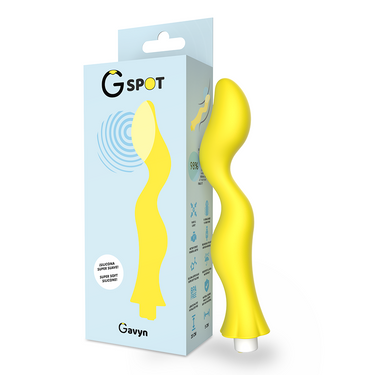 Vibratore ricaricabile G-Spot con 10 modalità di vibrazione e silicone ipoallergenico